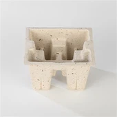 Popieriaus lizdinės plokštelės pakuotės dėklas